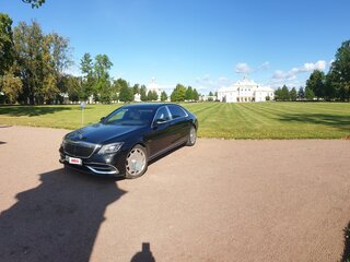 2019 Mercedes-Benz Maybach S-Класс 450 I (X222) Рестайлинг, чёрный, 7500000 рублей, вид 1