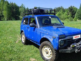 2003 Lada (ВАЗ) 2121 (4x4) I Рестайлинг, синий, 300000 рублей, вид 3