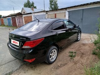 2014 Hyundai Solaris I Рестайлинг, чёрный, 630000 рублей, вид 5