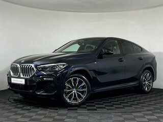 2020 BMW X6 30d III (G06), чёрный, 7573500 рублей, вид 1