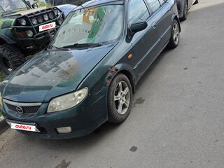 2002 Mazda 323 VI (BJ) Рестайлинг, зелёный, 117000 рублей, вид 1