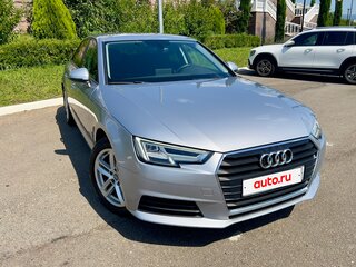 2019 Audi A4 V (B9), серебристый, 2200000 рублей, вид 2