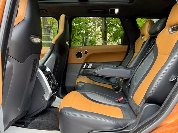 2019 Land Rover Range Rover Sport SVR II Рестайлинг, оранжевый - вид 15