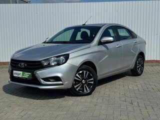 2021 Lada (ВАЗ) Vesta I, серебристый, 1125000 рублей, вид 1