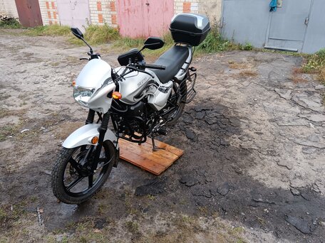 2022 Yamaha YBR125, серый, 80000 рублей, вид 1
