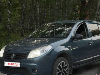 2013 Renault Sandero I, синий, 660000 рублей, вид 1