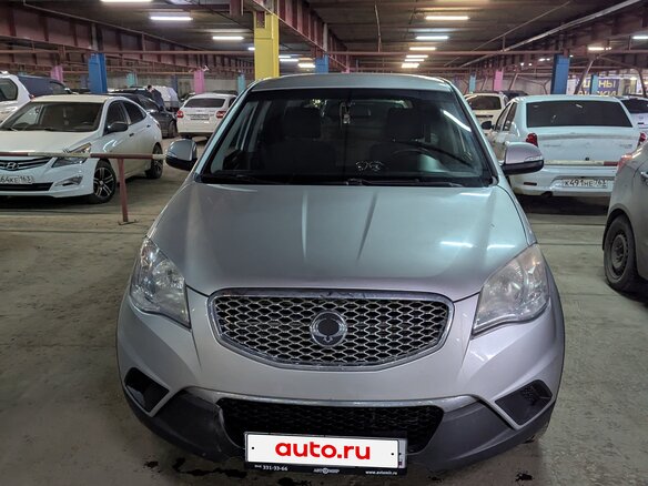 2013 SsangYong Actyon II, серебристый, 650000 рублей