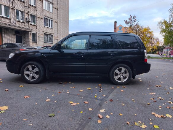 2006 Subaru Forester II Рестайлинг, чёрный - вид 6