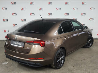 2020 Skoda Rapid II, коричневый, 1549000 рублей, вид 4