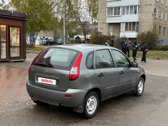 2011 Lada (ВАЗ) Kalina I, серый - вид 2