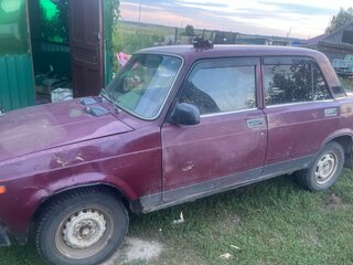 2002 Lada (ВАЗ) 2107, пурпурный, 80000 рублей, вид 4