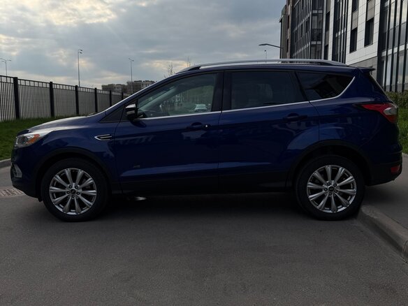 2016 Ford Kuga II Рестайлинг, синий, 1890000 рублей - вид 7