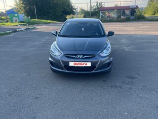 2012 Hyundai Solaris I, чёрный, 850000 рублей, вид 1