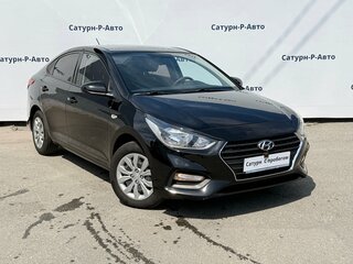 2019 Hyundai Solaris II, чёрный, 1315000 рублей, вид 3