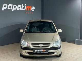 2008 Hyundai Getz I Рестайлинг, бежевый, 449000 рублей, вид 2