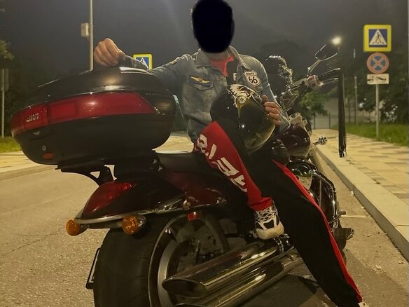 2007 Suzuki Boulevard M109R, пурпурный, 850000 рублей - вид 10