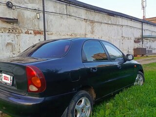 2008 Chevrolet Lanos I, чёрный, 120000 рублей, вид 3
