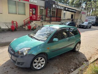 2006 Ford Fiesta Mk5, зелёный, 200000 рублей, вид 3