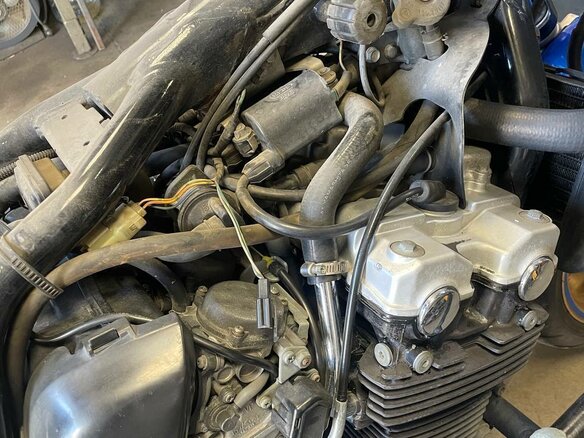 2005 Honda CB 400 Super Four, синий, 410000 рублей - вид 17