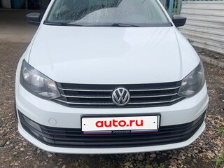 2016 Volkswagen Polo V Рестайлинг, белый, 850000 рублей, вид 5
