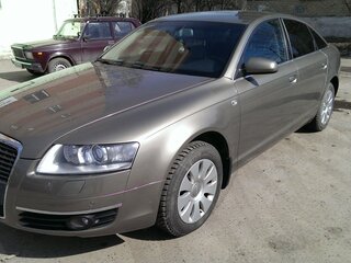 2007 Audi A6 III (C6), золотистый, 900000 рублей, вид 3