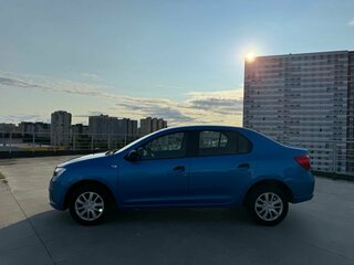 2018 Renault Logan II Рестайлинг, синий, 820000 рублей, вид 5