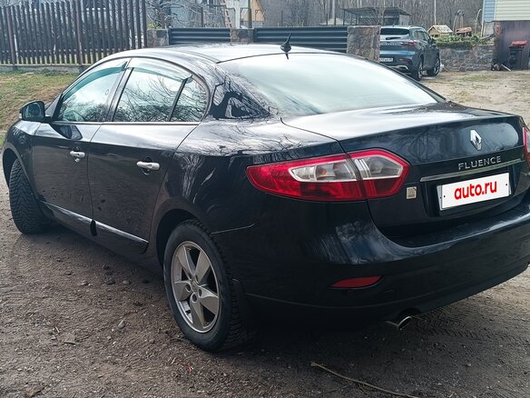 2011 Renault Fluence I, синий - вид 1