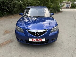 2006 Mazda 3 I (BK) Рестайлинг, синий, 707000 рублей, вид 4