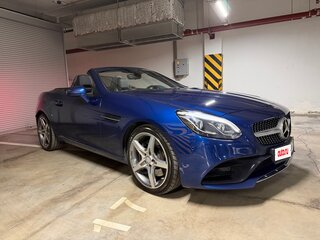 2016 Mercedes-Benz SLC 200 I (R172), синий, 4100000 рублей, вид 3