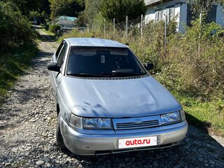 2002 Lada (ВАЗ) 2110, серебристый, 140000 рублей, вид 2
