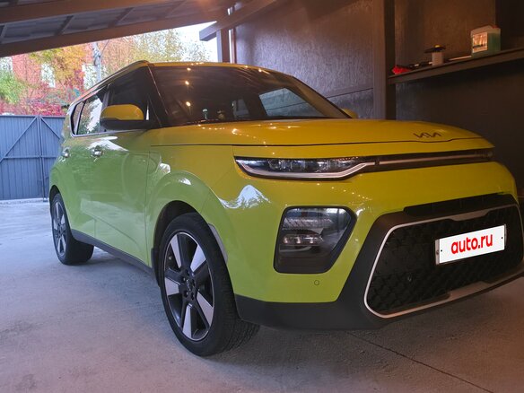 2021 Kia Soul III, зелёный