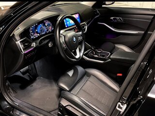 2019 BMW 3 серии 330d VII (G2x), чёрный, 3999999 рублей, вид 2
