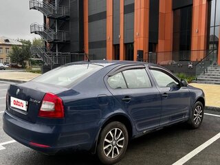 2011 Skoda Octavia II (A5) Рестайлинг, синий, 650000 рублей, вид 4