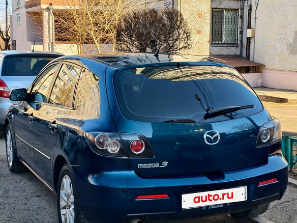 2007 Mazda 3 I (BK) Рестайлинг, синий, 670000 рублей - вид 5