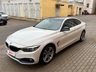 2018 BMW 4 серии 420d xDrive F32/F33/F36 Рестайлинг, белый, 2500000 рублей, вид 1
