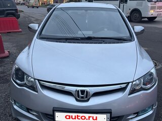 2007 Honda Civic VIII, серебристый, 730000 рублей, вид 4