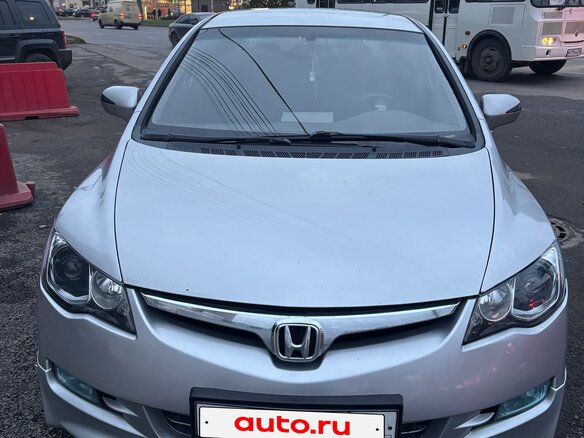 2007 Honda Civic VIII, серебристый, 730000 рублей - вид 3