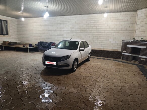 2021 Lada (ВАЗ) Granta I Рестайлинг, белый, 640000 рублей - вид 9
