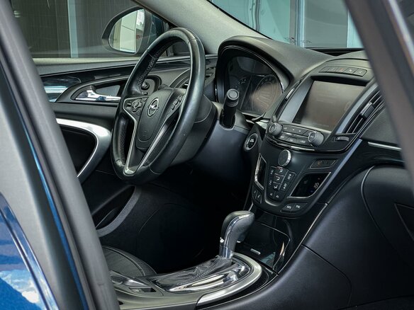 2014 Opel Insignia I Рестайлинг, синий, 1280000 рублей - вид 12