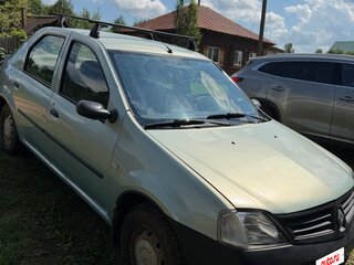 2008 Renault Logan I, зелёный, 219000 рублей, вид 3