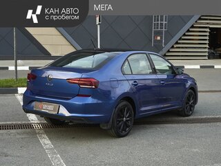 2021 Volkswagen Polo VI, синий, 1898000 рублей, вид 2