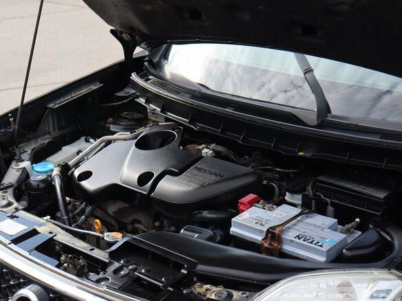 2011 Nissan X-Trail II Рестайлинг, чёрный - вид 10