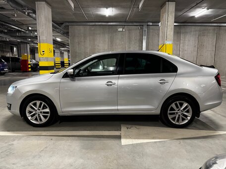 2019 Skoda Rapid I Рестайлинг, серый, 1550000 рублей, вид 2