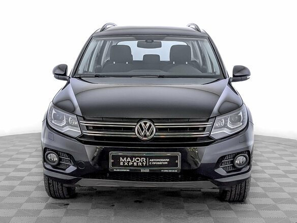 2014 Volkswagen Tiguan I Рестайлинг, чёрный - вид 1