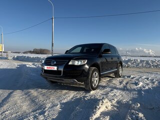 2007 Volkswagen Touareg I Рестайлинг, чёрный, 930000 рублей, вид 1