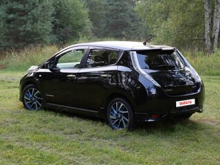 2016 Nissan Leaf 30kWh I (ZE0/AZE0), чёрный, 1260000 рублей, вид 5