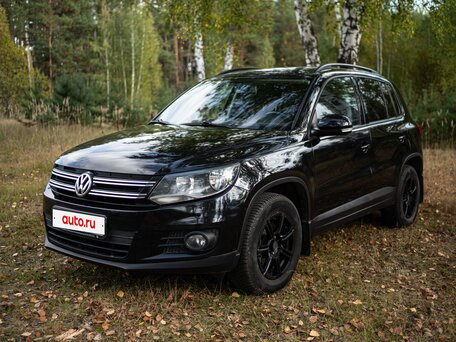 2016 Volkswagen Tiguan I Рестайлинг, чёрный, 1720000 рублей, вид 1