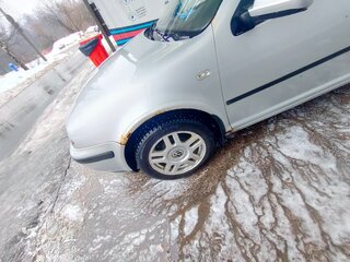2001 Volkswagen Golf IV, серебристый, 280000 рублей, вид 5