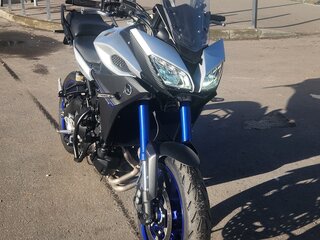 2016 Yamaha MT-09 Tracer (FJ-09), серый, 750000 рублей, вид 3