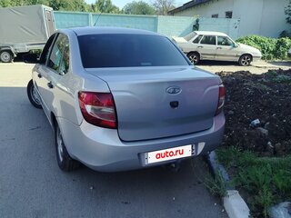 2017 Lada (ВАЗ) Granta I, серебристый, 350000 рублей, вид 3